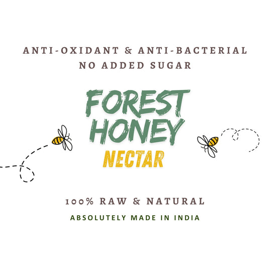 Organic Forest Honey | Anti-Oxidant & Anti-Bacterial Nectar | 100% Raw & Natural