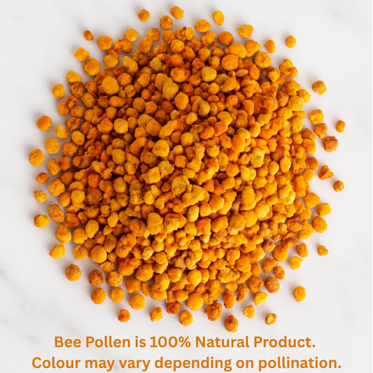 Raw & Sun Dried Natural Bee Pollen | Anti-Oxidant & Protein Rich Superfood