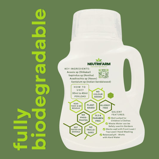 Non-Toxic Kids-Friendly Liquid Washing Detergent | Fully Biodegradable