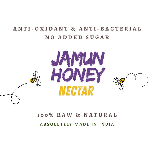 Organic Jamun Honey | Anti-Oxidant & Anti-Bacterial Nectar | 100% Raw & Natural