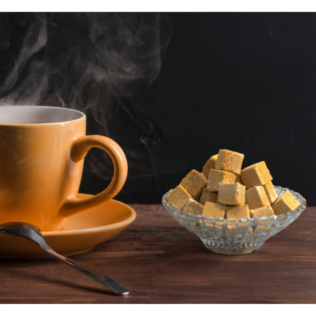 Instant Coffee Sweetener - Organic Coconut Jaggery Cubes