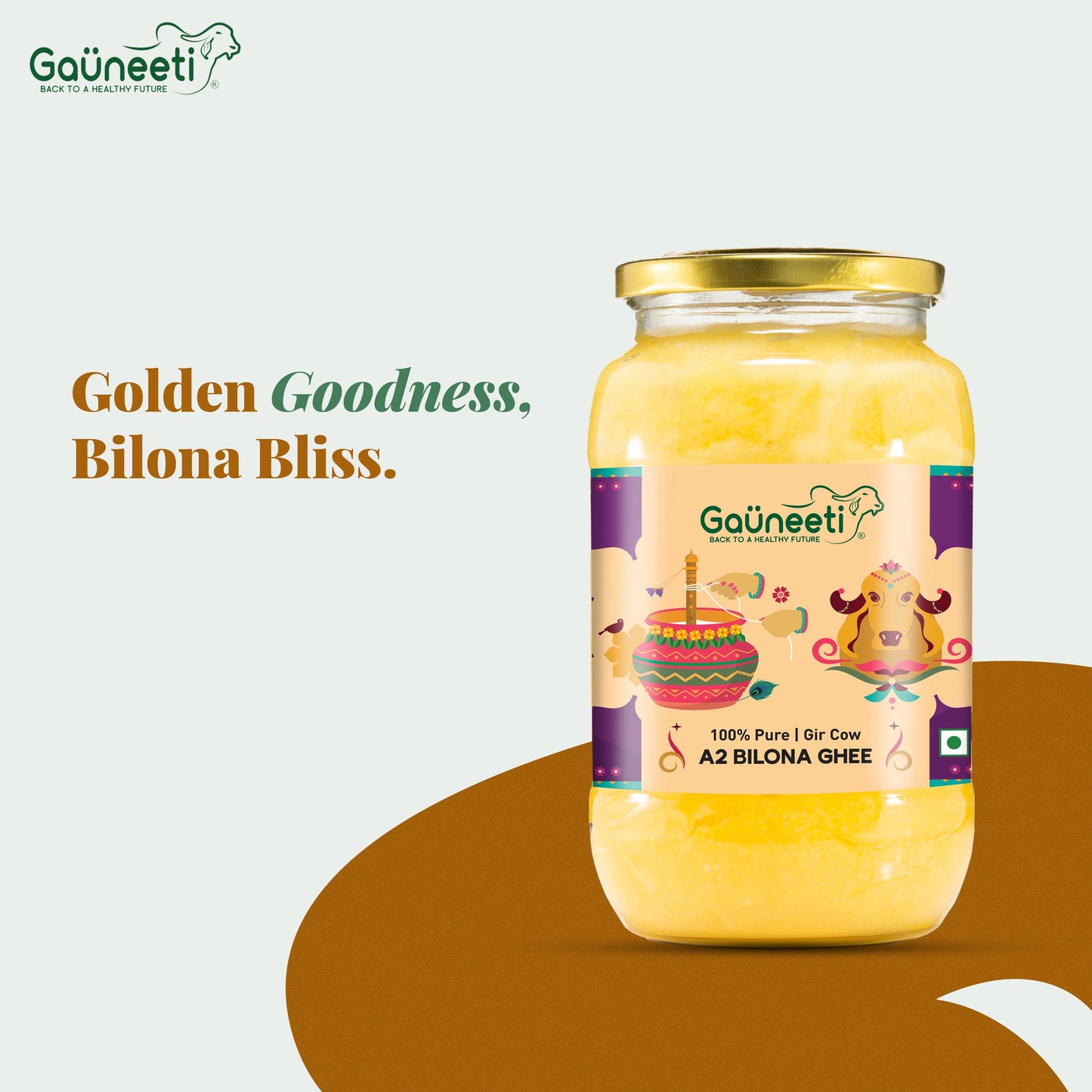 Gir Cow A2 Bilona Ghee
