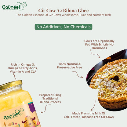 Gir Cow A2 Bilona Ghee