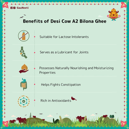 Desi A2 Cow Bilona Ghee - Artisanal Cultured Ghee