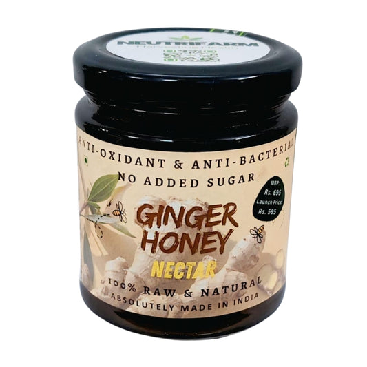 Ginger Honey | Anti-Oxidant & Anti-Bacterial Nectar | 100% Raw & Natural