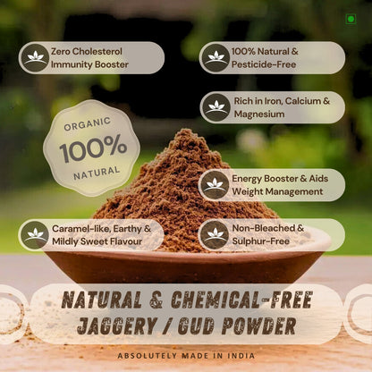 Sugarcane Desi Gur / Jaggery Granules - Chemical Free