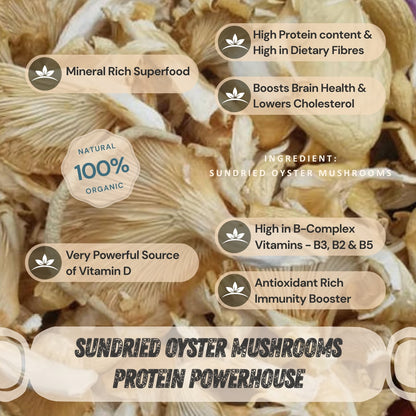 Sundried Oyster Mushrooms | Protein Powerhouse