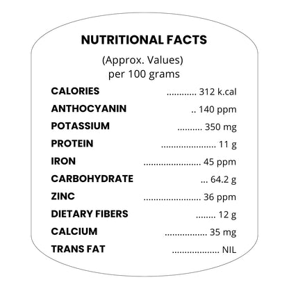 Nutrient-Rich Whole Grain Black Wheat / Kala Gehu Flour